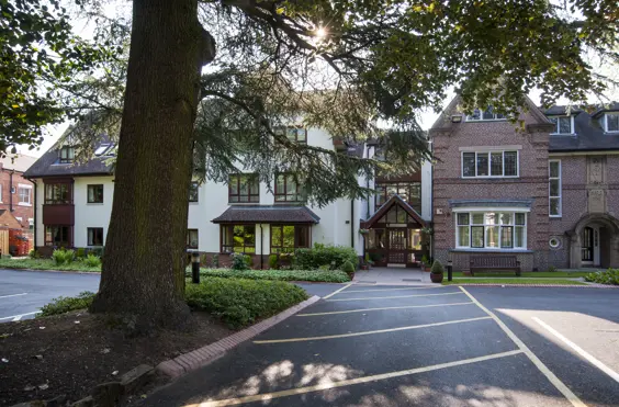 Maple Dene - outside view of care home